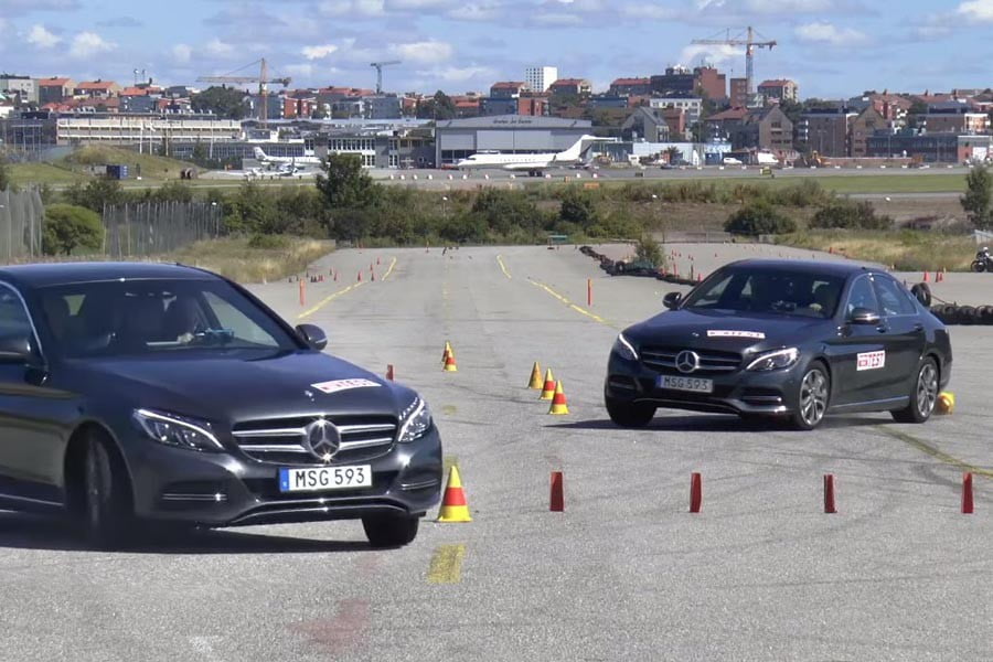 Απέτυχε η Mercedes C 350 E στο τεστ αποφυγής ταράνδου (+video)