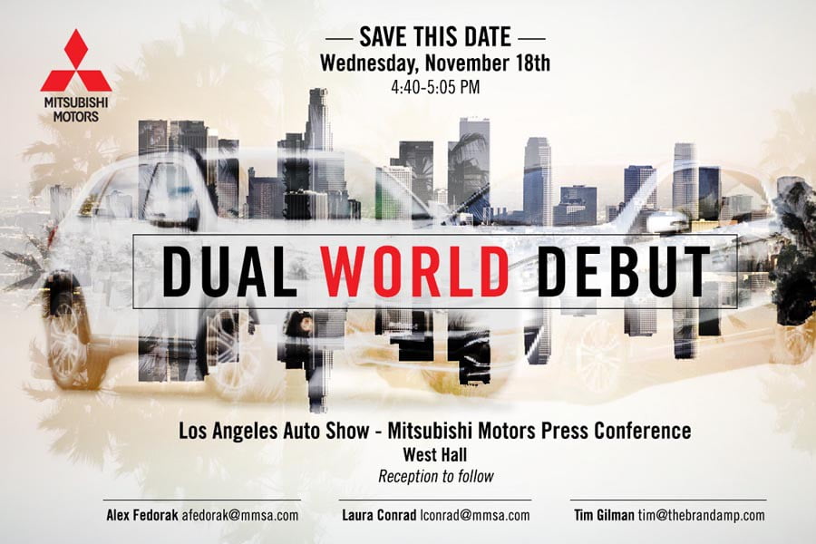 Νέα Mitsubishi ASX και Space Star στις 18 Νοεμβρίου 2015