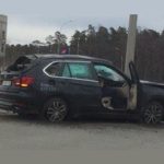 Test drive σε καινούργια BMW X5 κατέληξε σε crash test!