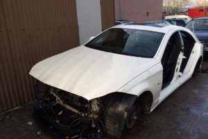 Πλιάτσικο για ανταλλακτικά σε καινούργια Mercedes-Benz CLS