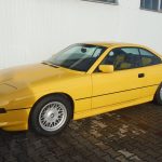 BMW 850Ci με πατάκια Μπουχάρα σε μπορντοροδοκόκκινο!