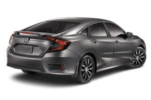 Νέο Honda Civic Sedan με εργοστασιακό body kit και αξεσουάρ