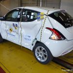 Πήρε φωτιά η Lancia Ypsilon στο crash test του Euro NCAP!