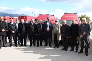 Εννιά νέα ασθενοφόρα από την Πυροσβεστική