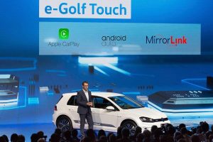 Vοlkswagen e-Golf Touch με επόμενης γενιάς σύστημα infotainment