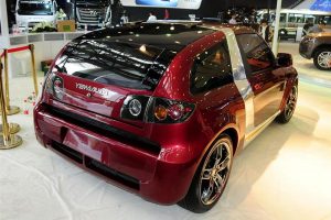 Κάκιστη κινέζικη αντιγραφή του smart roadster coupe