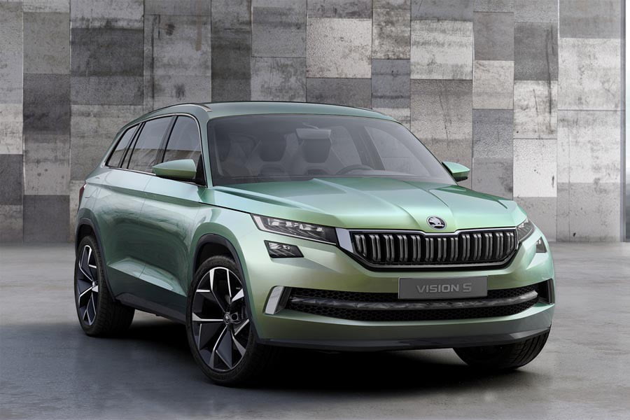 Νέο SUV Skoda VisionS με τρία μοτέρ «καίει» 1,9 λτ./100 χλμ.!