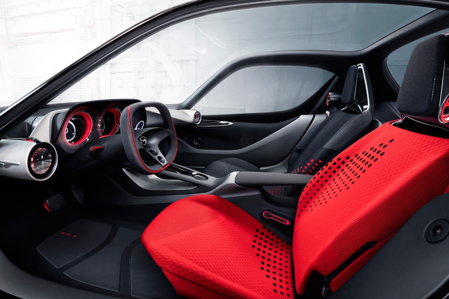 Opel GT Concept με σπορ εσωτερικό χωρίς διακόπτες!