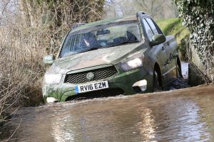 SsangYong Korando Sports με εργοστασιακή παραλλαγή!