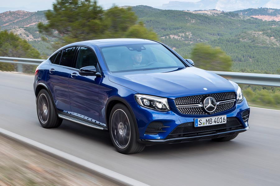 Νέα σπορ SUV Mercedes GLC Coupé με ισχύ έως 367 ίππους