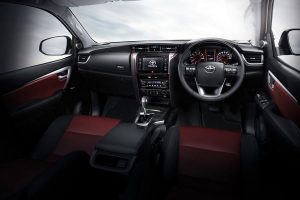 Σπορτίφ και σκληροτράχηλο Toyota Fortuner TRD Sportivo