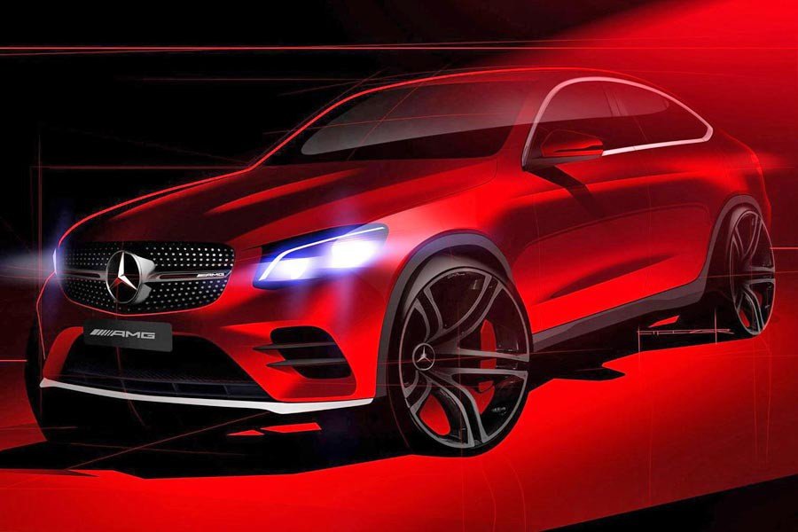 Αντίστροφη μέτρηση για τη νέα Mercedes GLC Coupe