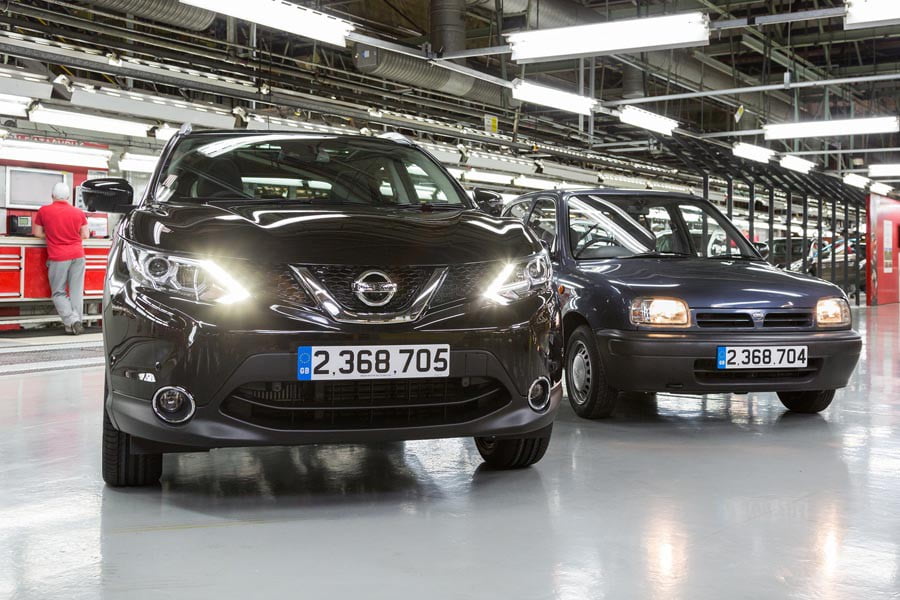 Το Nissan Qashqai ξεπέρασε σε παραγωγή το Micra!