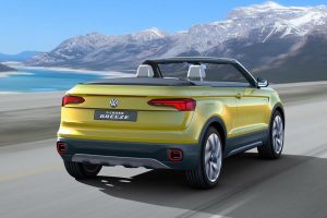 Νέο κάμπριο SUV Volkswagen T-Cross Breeze concept