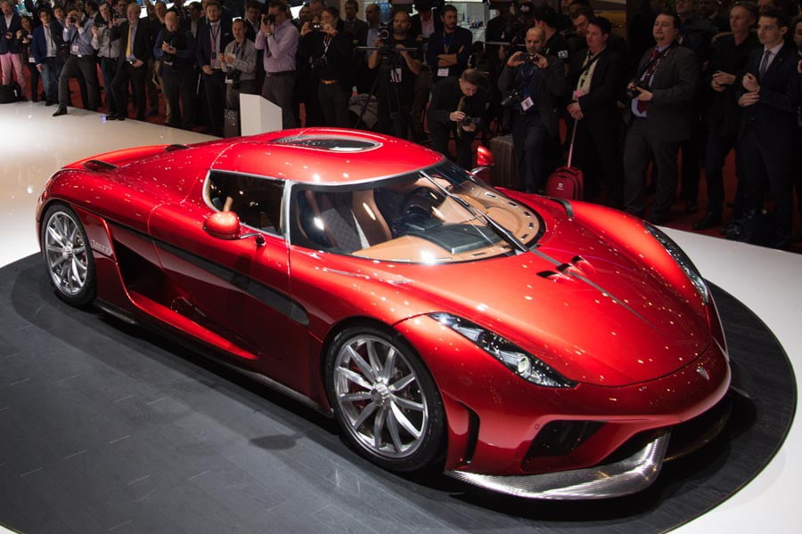 Koenigsegg Regera 1.500 PS με 0-300 χλμ./ώρα σε 10,9 δλ.!