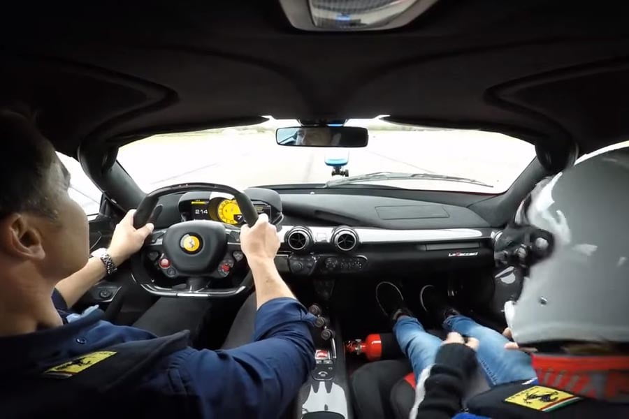 Επιτάχυνση στα 0-344 χλμ./ώρα με Ferrari LaFerrari σε χρόνο dt!