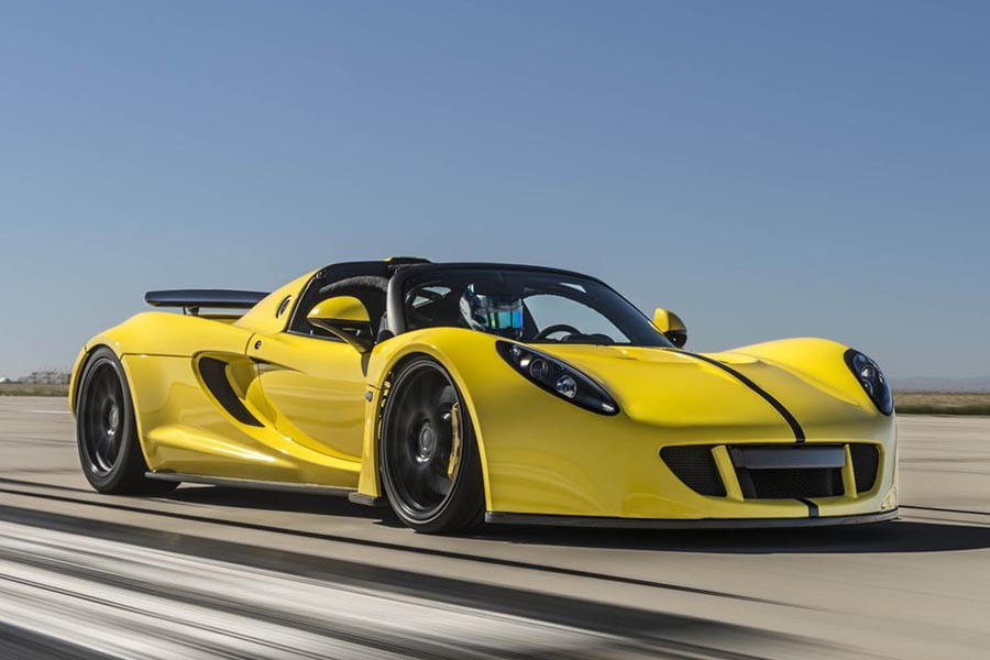 Το Venom GT Spyder έκανε νέο ρεκόρ τελικής ταχύτητας 427 χλμ./ώρα!