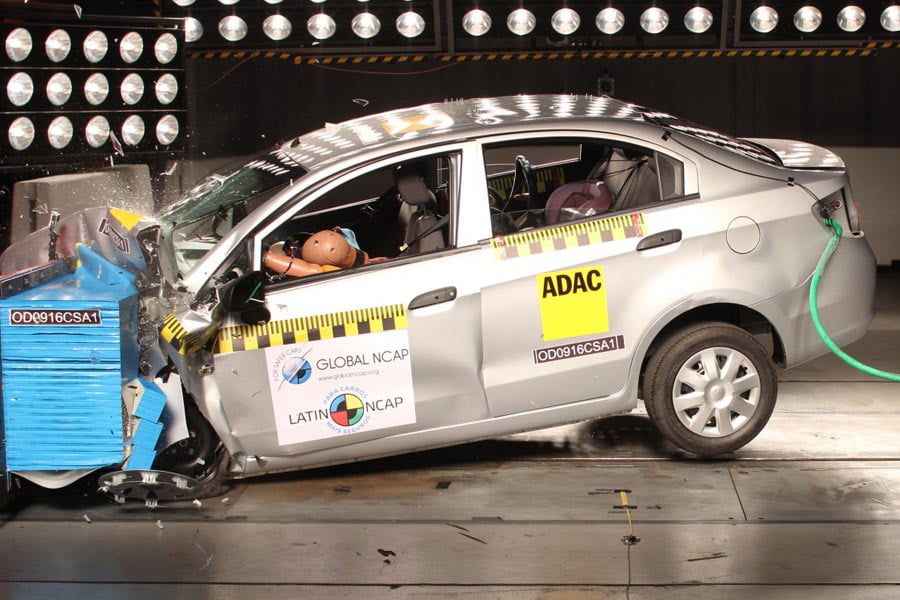 0 αστέρια σε crash test για νέο οικογενειακό μοντέλο της Chevrolet