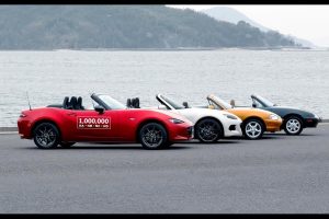 Το Mazda MX-5 ξεπέρασε το 1.000.000 αυτοκίνητα!
