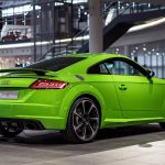 Audi TT RS Coupe σε καταπράσινο χρώμα Lime Green