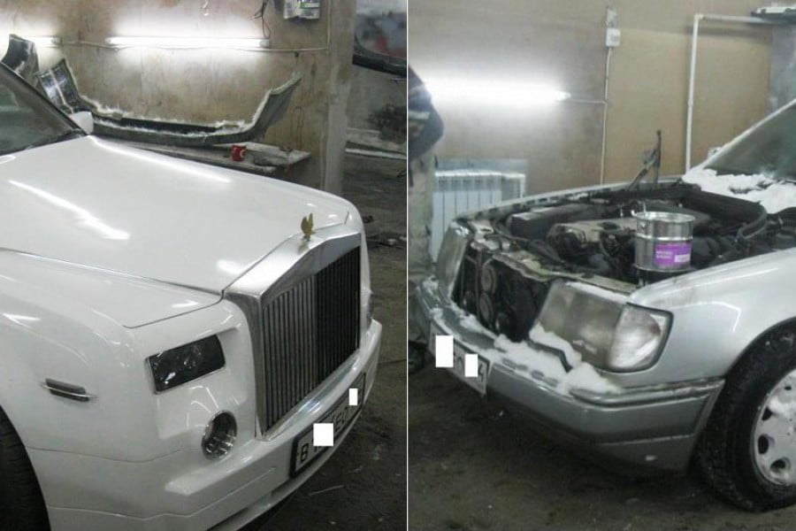 Mercedes E-Class μεταμορφώθηκε σε Rolls-Royce Phantom!