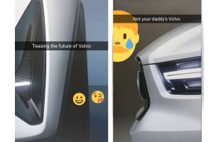 Πρώτες φωτογραφίες από το νέο Volvo V40 ή XC40;