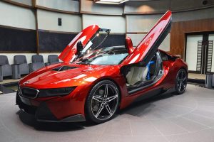 BMW i8 σε αποκλειστικό χρώμα και carbon body kit