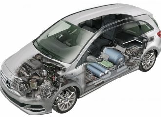 Mercedes B 200 c με φυσικό αέριο VS B 200