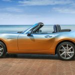 Mazda MX-5 Levanto με χρώμα ηλιοβασιλέματος και τζιν εσωτερικό!
