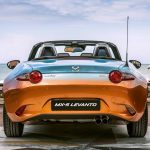 Mazda MX-5 Levanto με χρώμα ηλιοβασιλέματος και τζιν εσωτερικό!