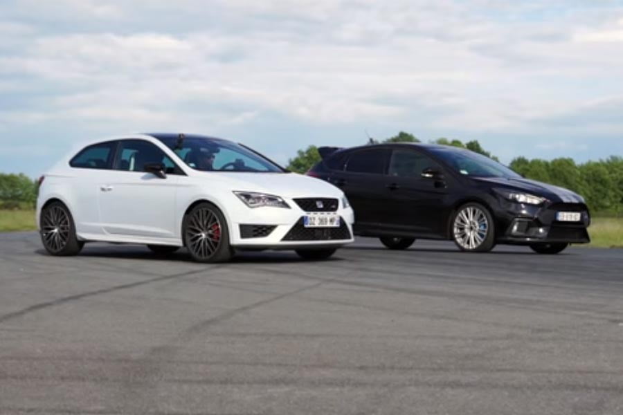 Κόντρα 0-1.000 μ. μεταξύ Ford Focus RS και SEAT Leon Cupra