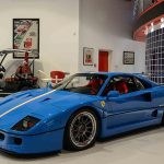 Μοναδική μπλε Ferrari F40 με 16.500 χλμ. για 1,1 εκ. ευρώ!