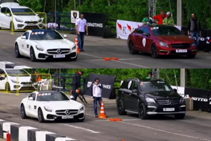 Mercedes-AMG GT S τρώει σκόνη από CLS 63 AMG και ML 63 AMG!