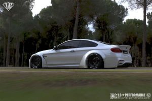 BMW M4 με…Φρανκενστάιν body kit και αερανάρτηση χαμηλώματος