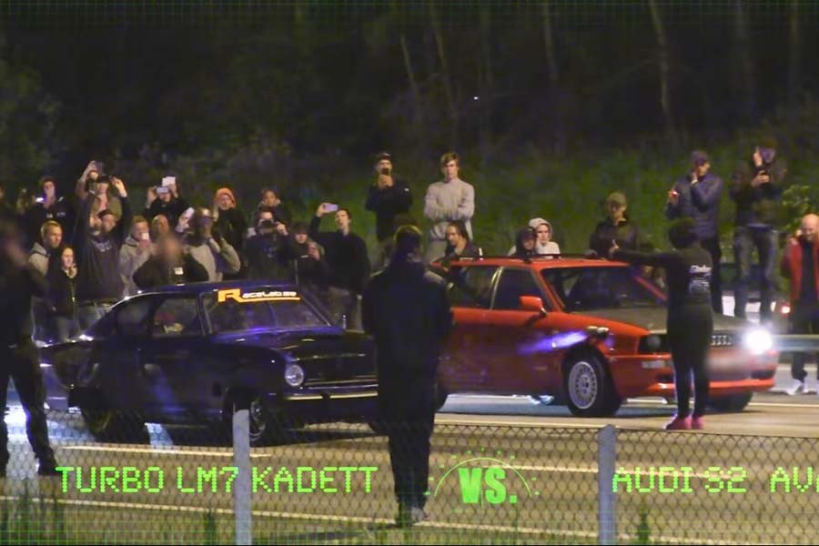 Opel Kadett του 1965 με 1.100 hp είναι ο φόβος και τρόμος των Audi!