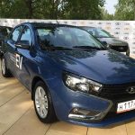 Πρώτη εμφάνιση του νέου ηλεκτρικού Lada Vesta