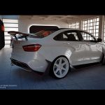 Lada Vesta με δύο τύπους αεροδυναμικού κιτ αμαξώματος