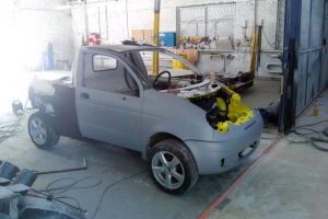 Daewoo Matiz του 2007 μετατράπηκε σε pick-up!