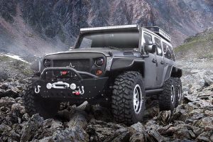 Jeep Wrangler μεταμορφώθηκε σε 6×6 από κινέζικη εταιρεία