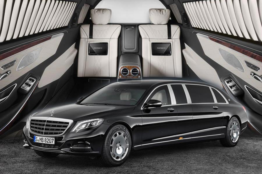 Θωρακισμένη Mercedes-Maybach S 600 βάρους 5,1 τόνων!