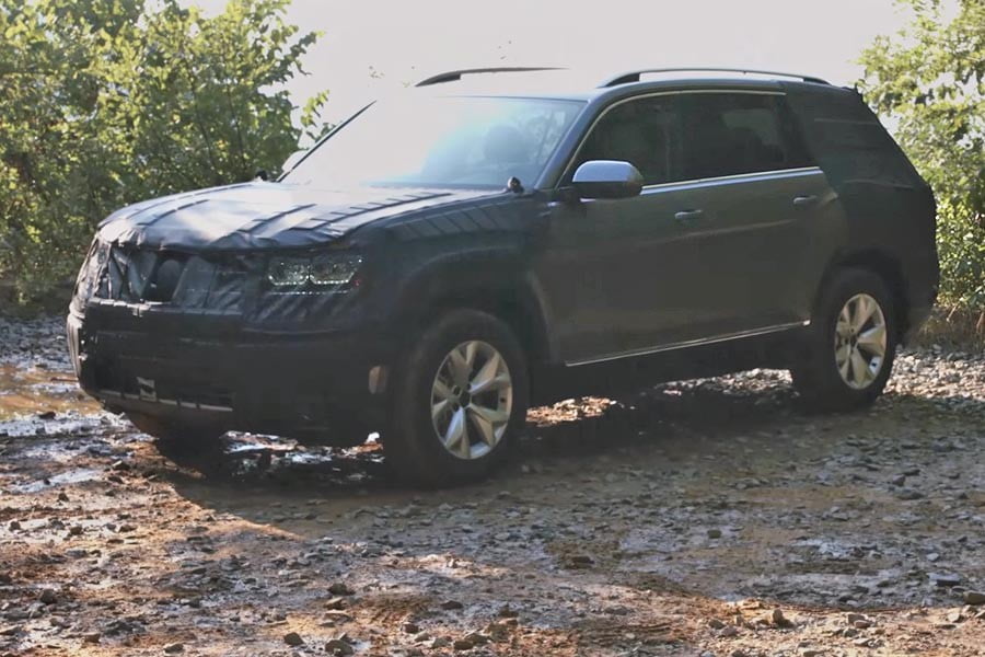 Νέο μεγάλο 7θέσιο SUV VW μήκους 5 μέτρων! (+video)