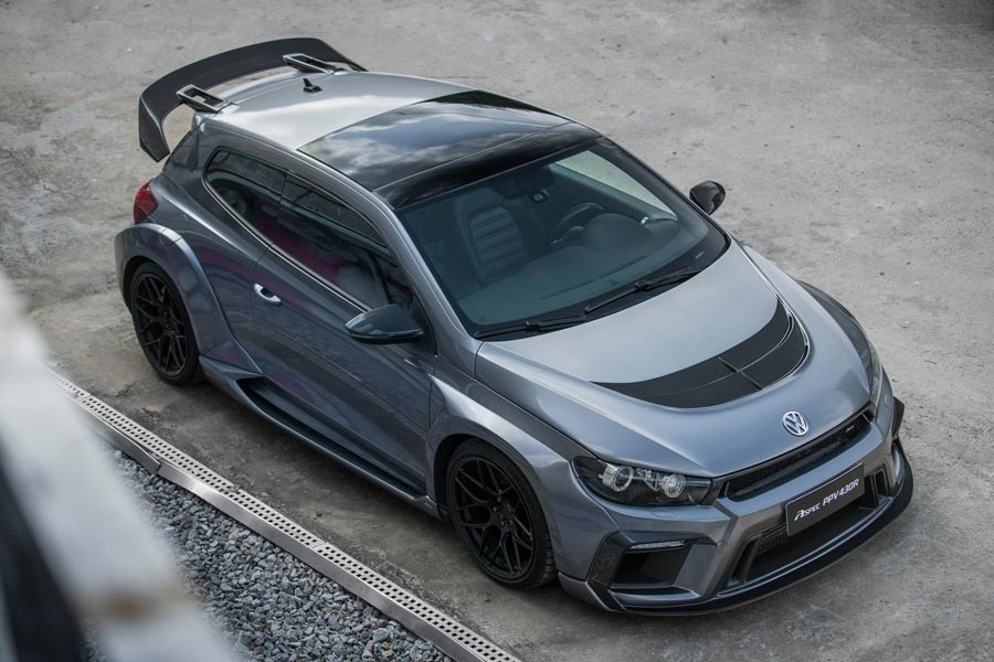 VW Scirocco 2.0 TSI με 430 HP και body kit που βγάζει μάτια!