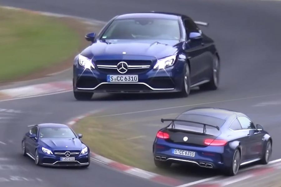 Ετοιμάζεται Mercedes-AMG C 63 R Coupe με 550+hp (+video)