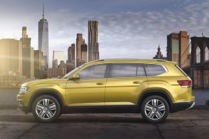 Νέο SUV VW Atlas μήκους 5 μέτρων και με κινητήρα 2.0 λτ. TSI