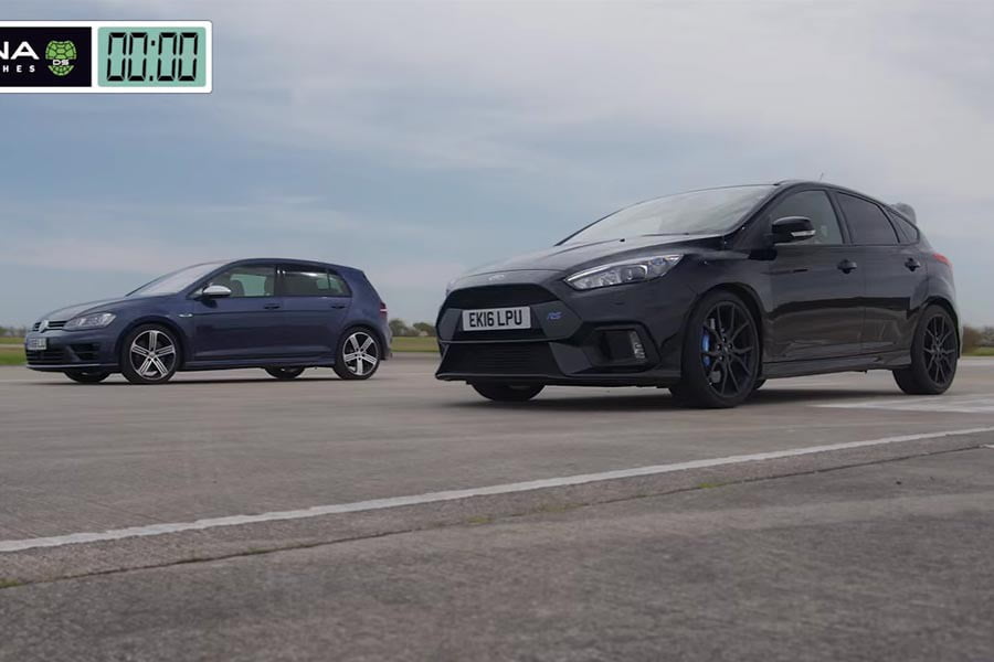 Κόντρα Ford Focus RS VS Volkswagen Golf R