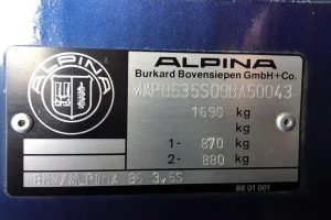 Σπάνια Alpina B6 3.5S βασισμένη στη BMW M3 E30