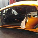 Lambοrghini Aventador SV έγινε σμπαράλια