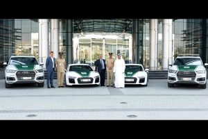 Έξι νέα Audi R8 και Q7 για την αστυνομία του Ντουμπάι