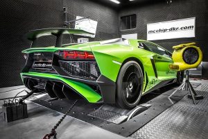 Στο δυναμομέτρο βελτιωμένη Lamborghini Aventador SV (+video)
