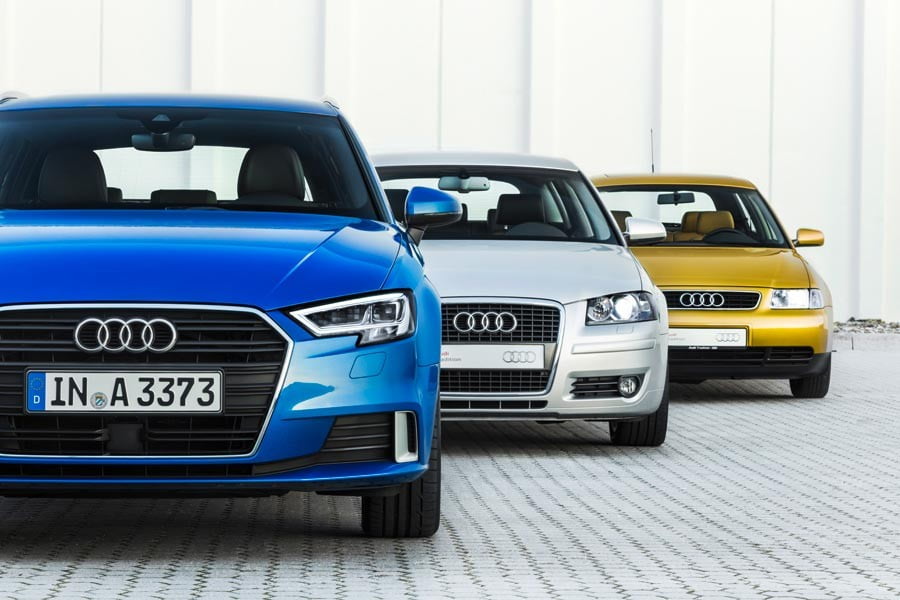 Το Audi A3 γιορτάζει 20 χρόνια με 4 εκατομμύρια πωλήσεις